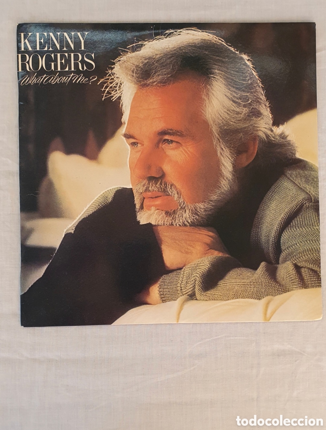 Discos de vinilo: &rdquo;Vinilo Kenny Rogers - What About Me? (Edici&oacute;n Promocional Espa&ntilde;ola 1984) - Impecable&rdquo;.