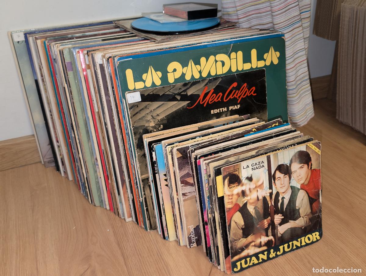 Discos de vinilo: LOTE COLECCION DISCOS VINILO VARIABLE 100 LPS + 1 10'' + 60 7'' + 5/5 fundas/7'' + +