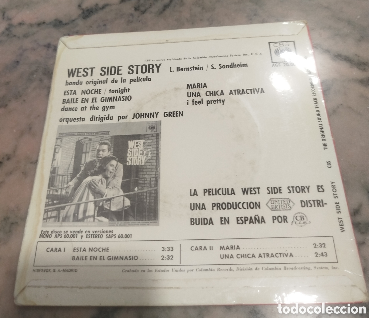Discos de vinilo: West Side Story / cd original / BSO original - Foto 2