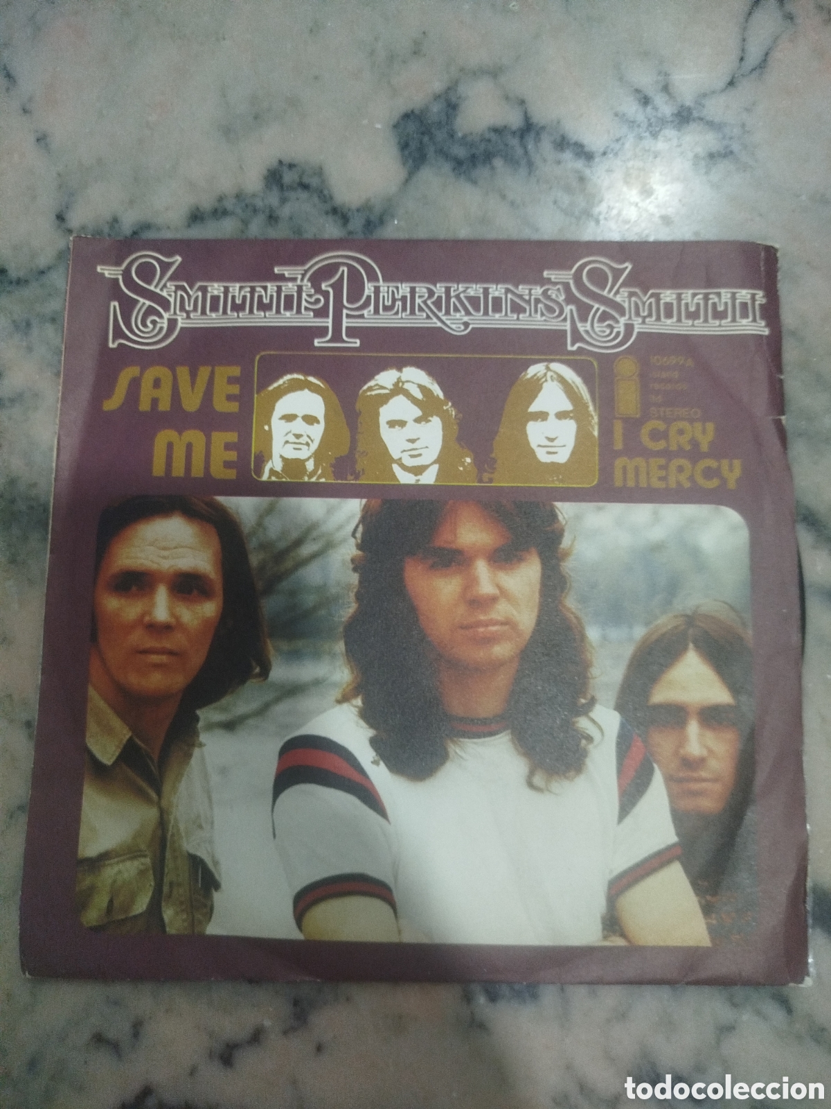 Discos de vinilo: Smith, Perkins & Smith - Save Me (7&rdquo;, Single)