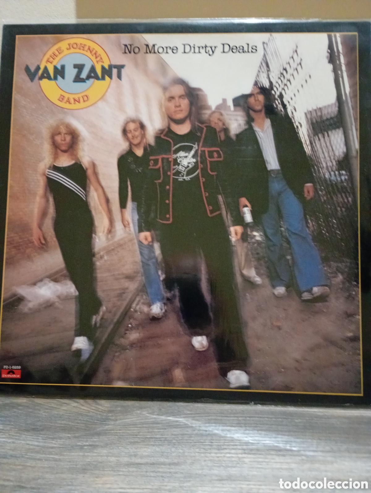 Discos de vinilo: Johnny Van Zand Band, no more dirty deals 1980.