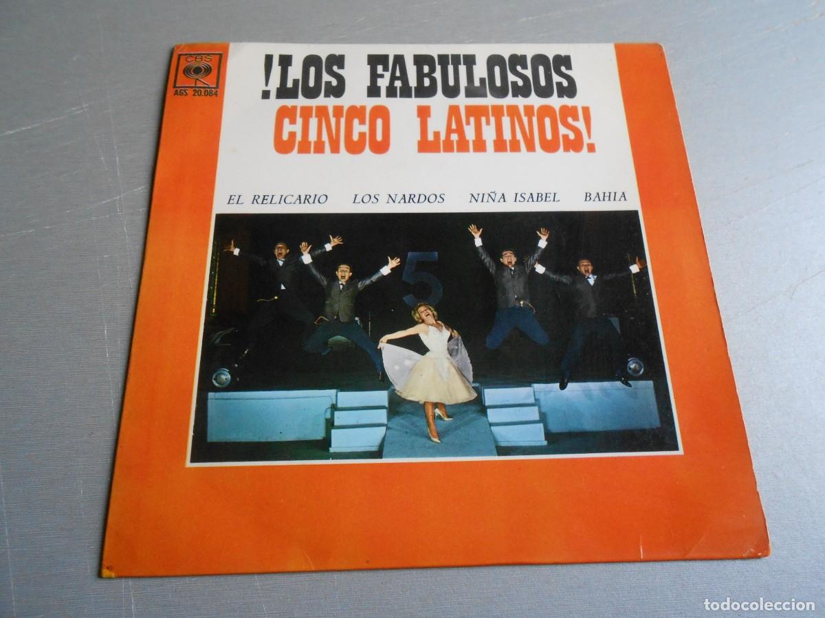 Discos de vinilo: CINCO LATINOS, LOS - LOS FABULOSOS -, EP, EL RELICARIO +3, A&Ntilde;O 1963, CBS, AGS 20.084