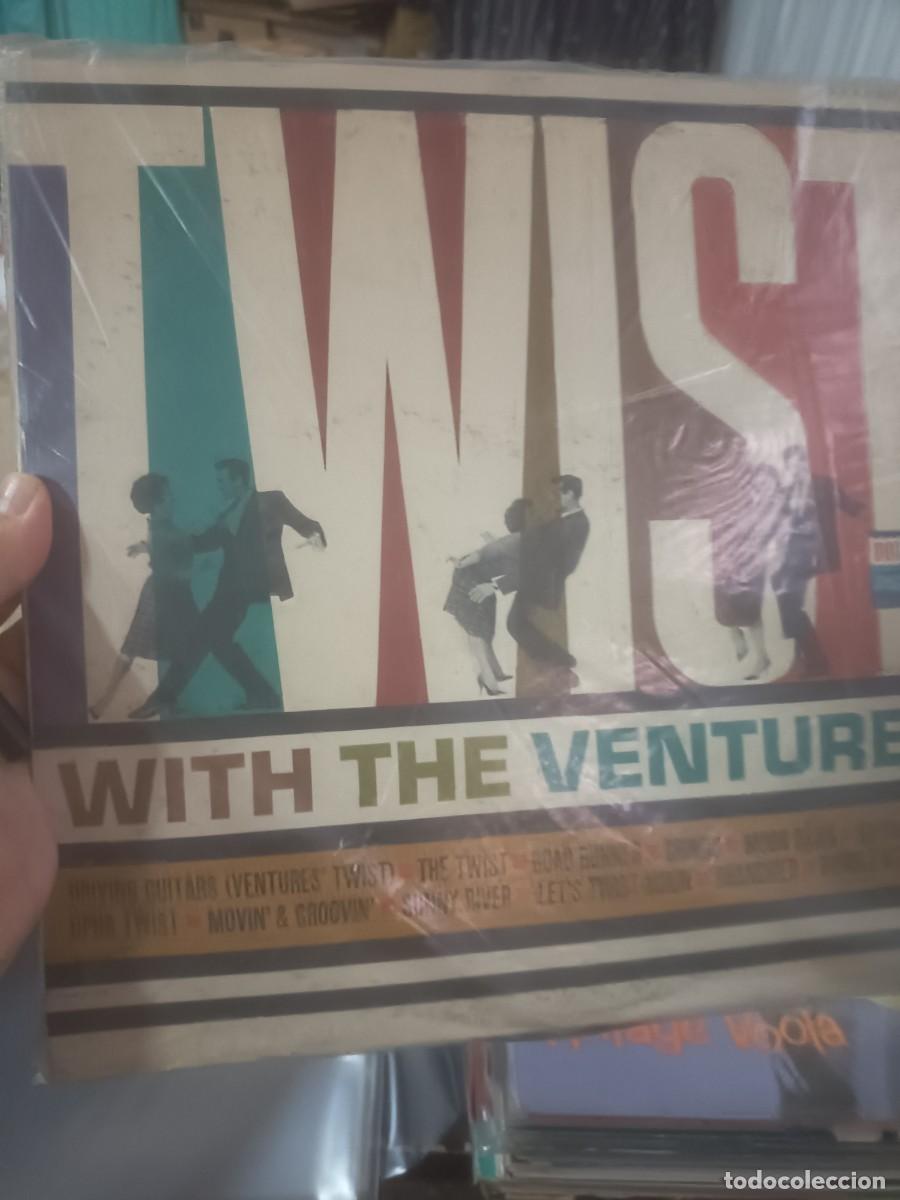 Discos de vinilo: DISCO 3 LP TWIST,( WITH THE VENTURES), ORIGINAL USA