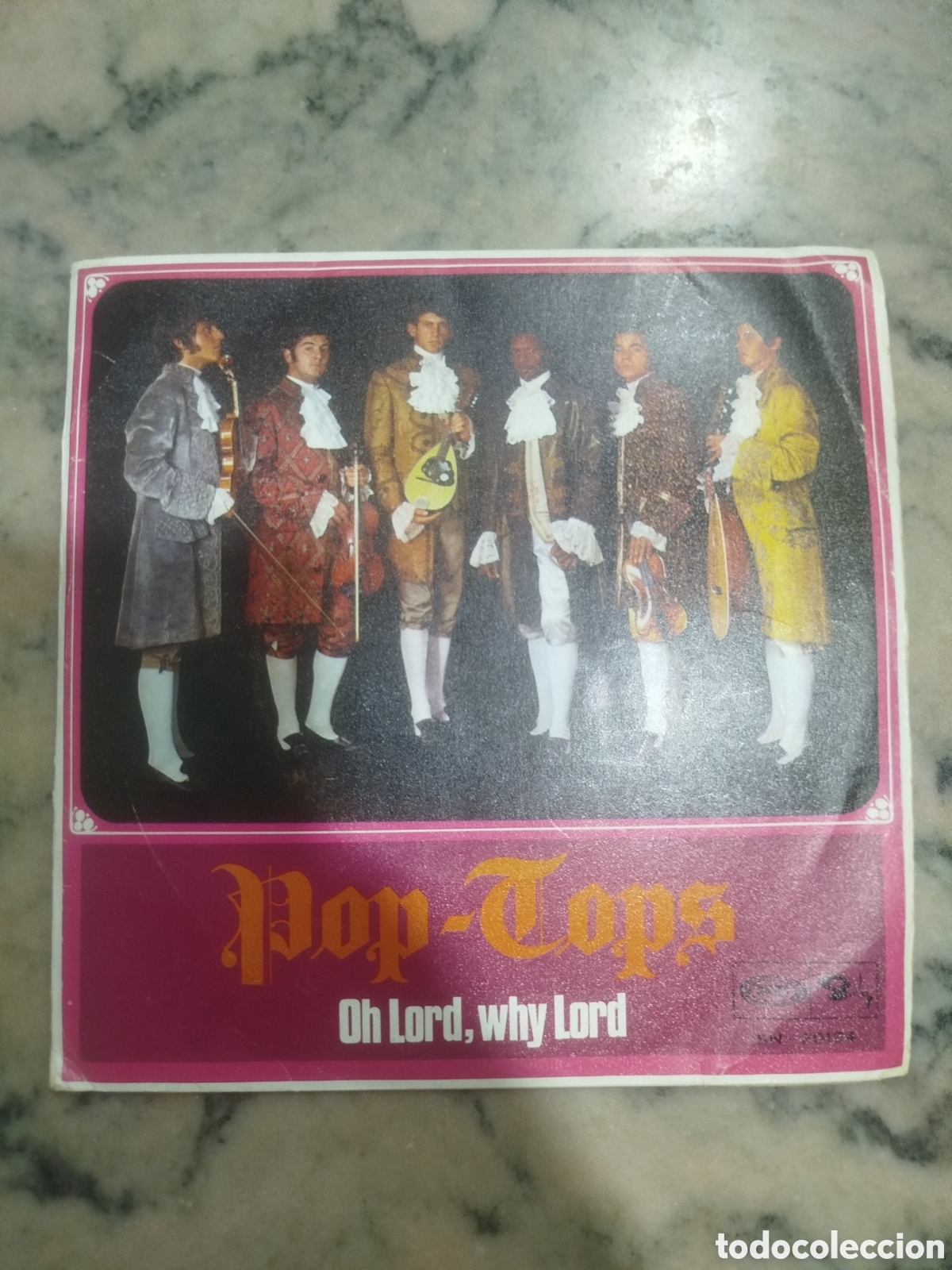 Discos de vinilo: POP-TOPS // OH LORD, WHY LORD