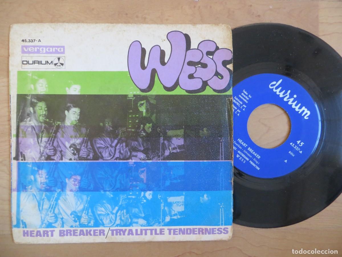 Discos de vinilo: Wess - Heart Breaker (7&rdquo;)