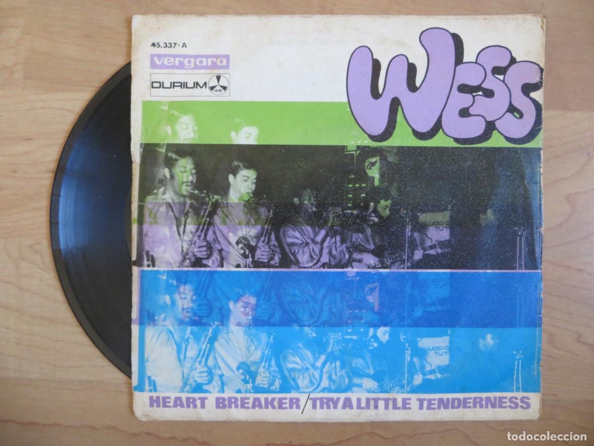 Discos de vinilo: Wess - Heart Breaker (7&rdquo;) - Foto 2
