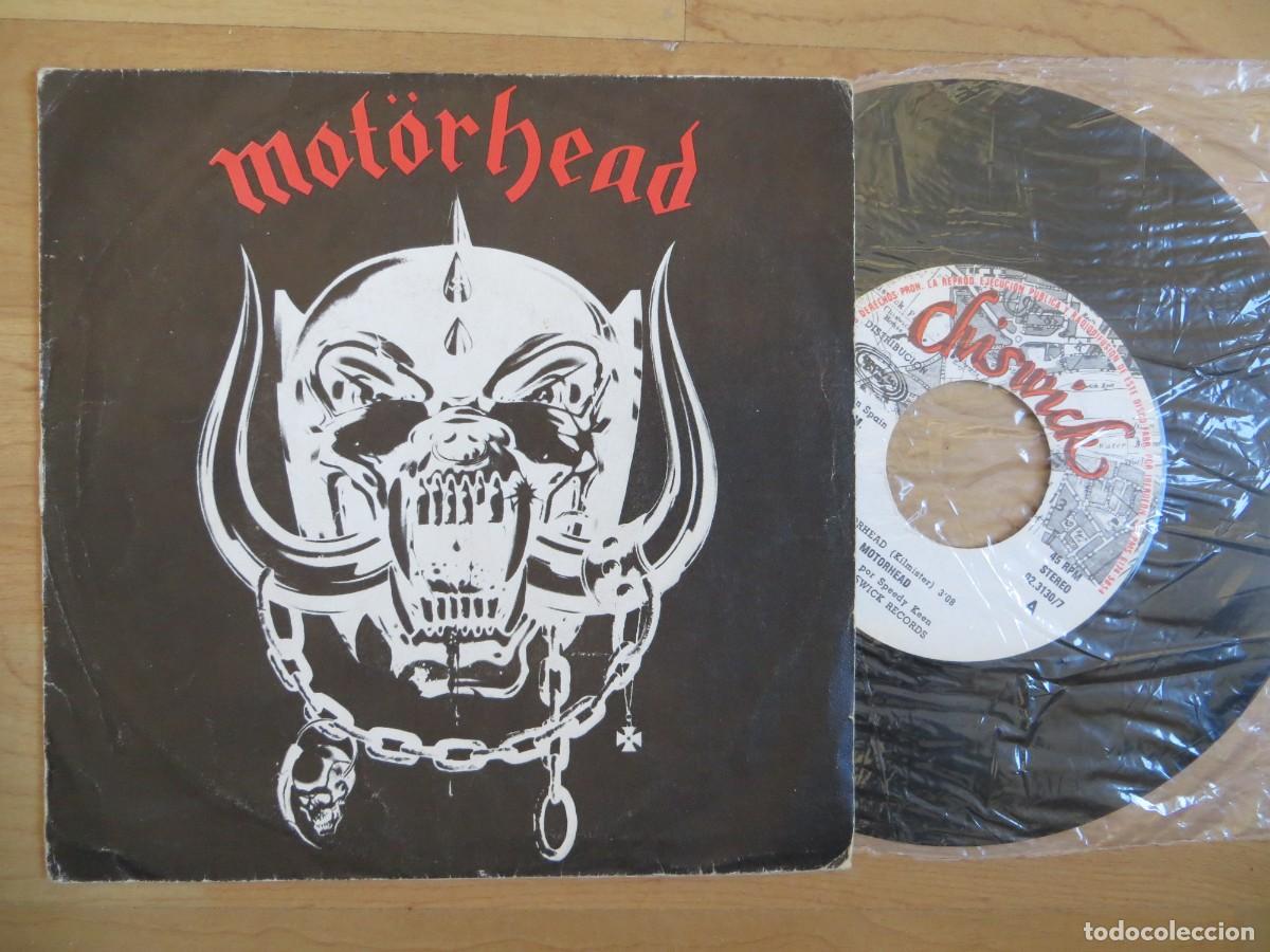 Vinyl records: Mot&ouml;rhead - Mot&ouml;rhead (7&rdquo;, Single) 1981 SPAIN - JOYA DE COLECCIONISTA!!!