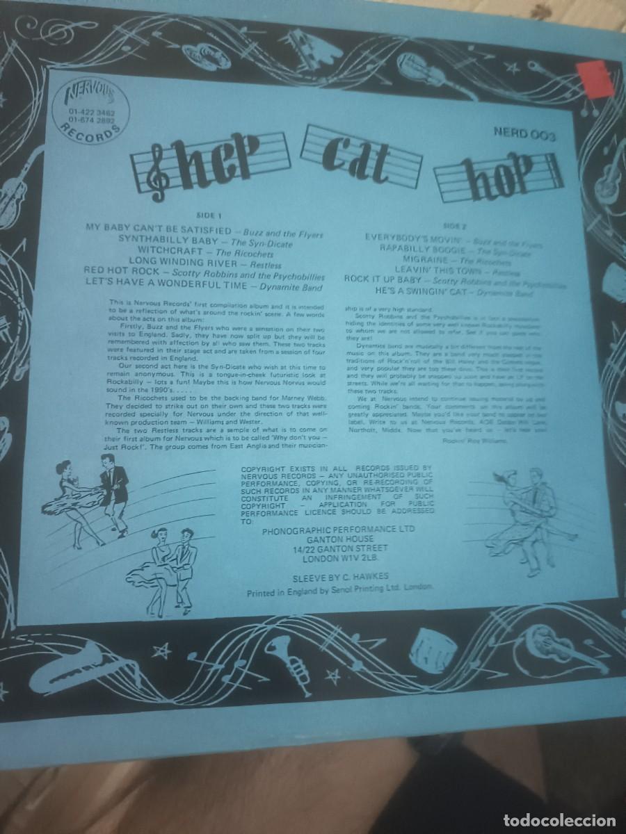 Discos de vinilo: DISCO 10 LP HEP CAT HOP - Foto 2