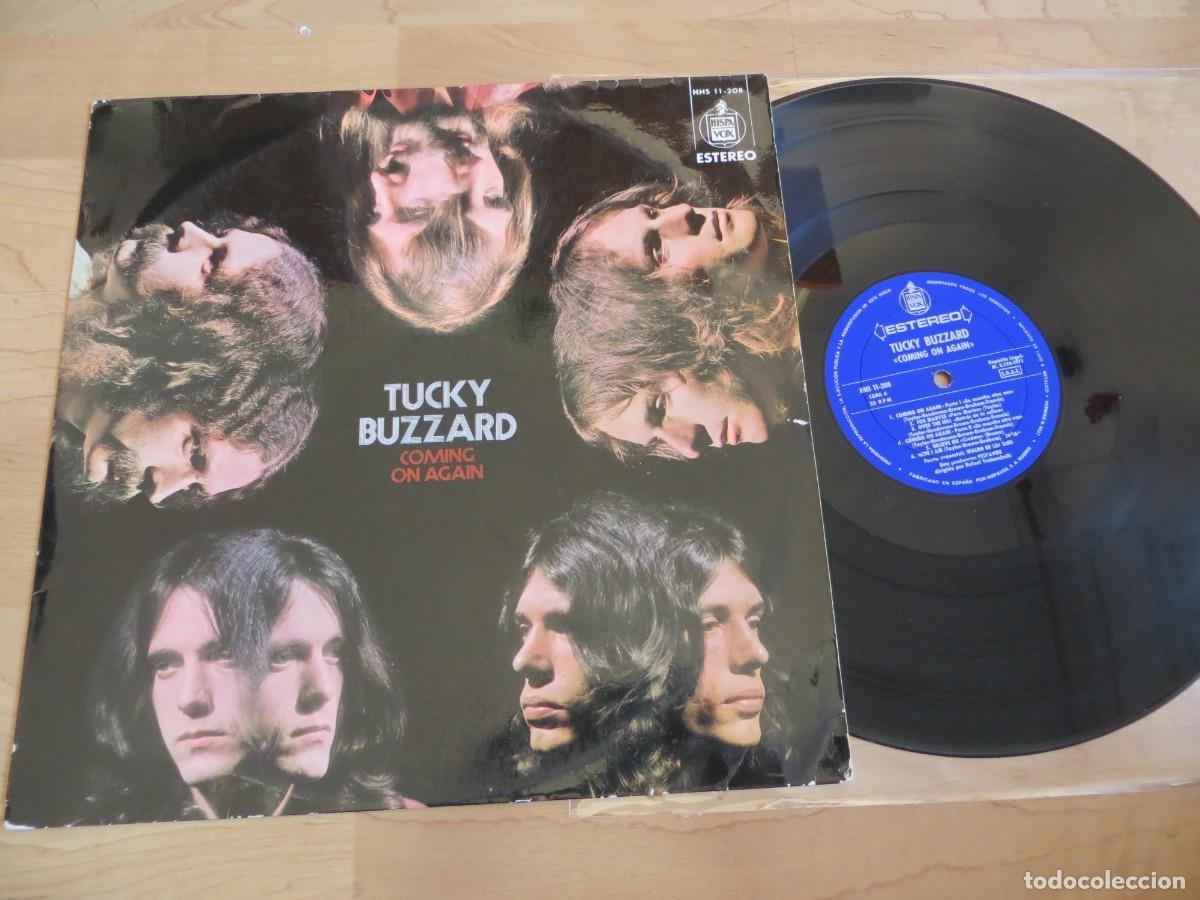 Disques de vinyle: Tucky Buzzard - Coming On Again (LP, Album) 1971 SPAIN