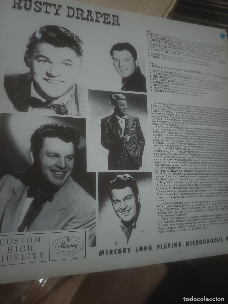 Discos de vinilo: DISCO 13 LP RUSTY DRAPER,( ROCK,N ROLL) - Foto 2
