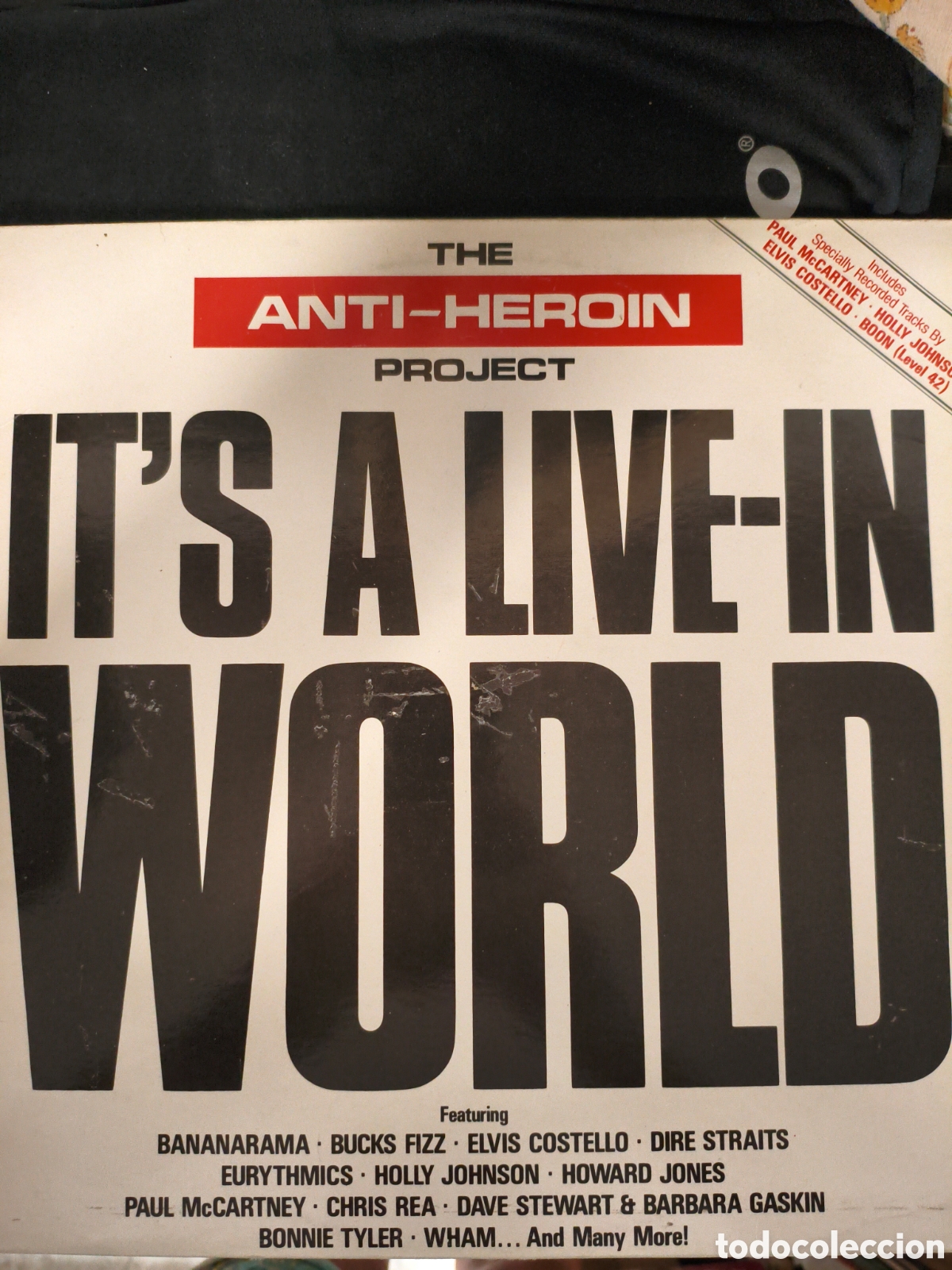 Discos de vinilo: Various &lrm;&ndash; The Anti-Heroin Project - It's A Live-In World