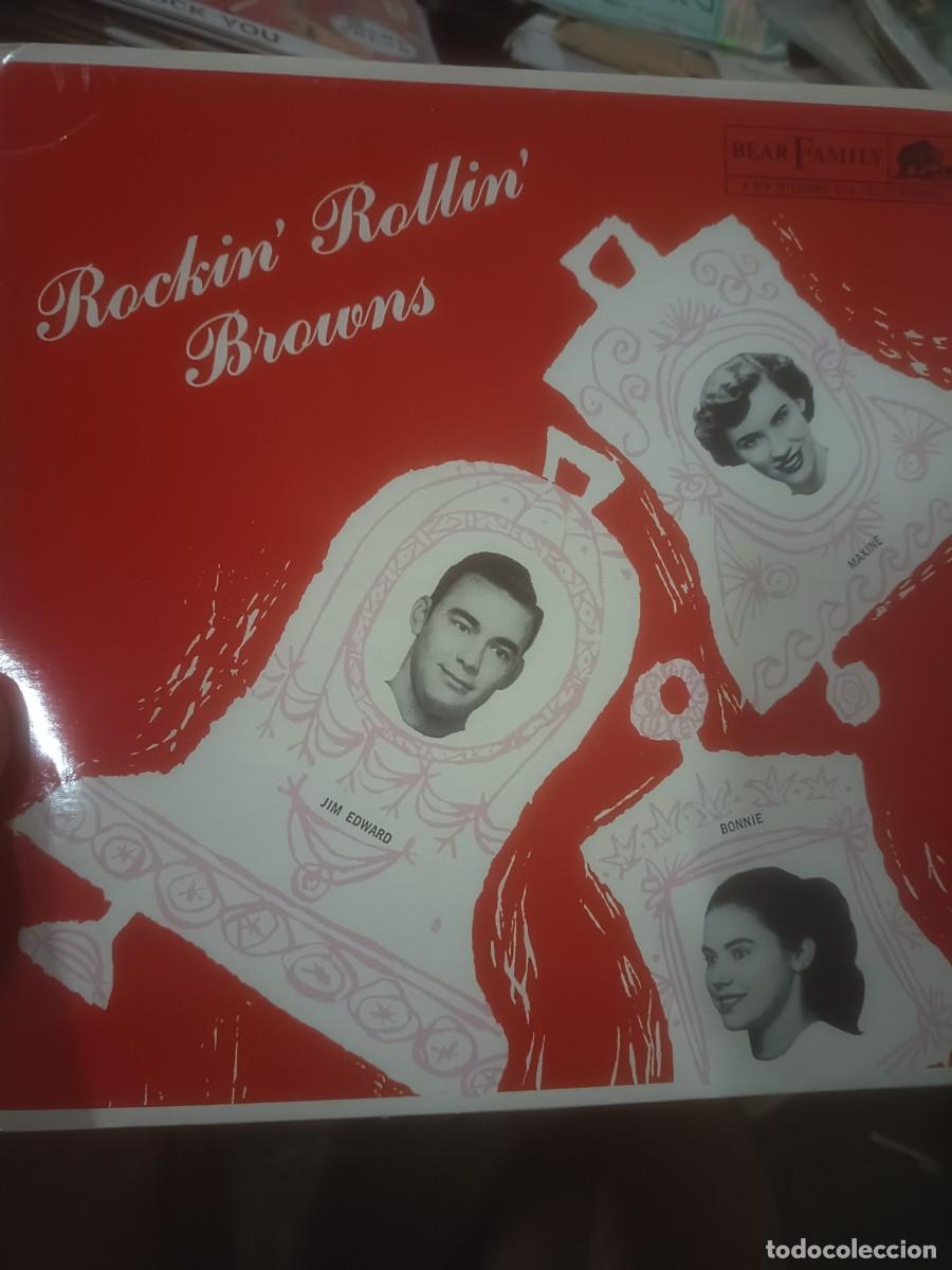 Discos de vinilo: DISCO LP ROCKING ROLLIN BROWNS