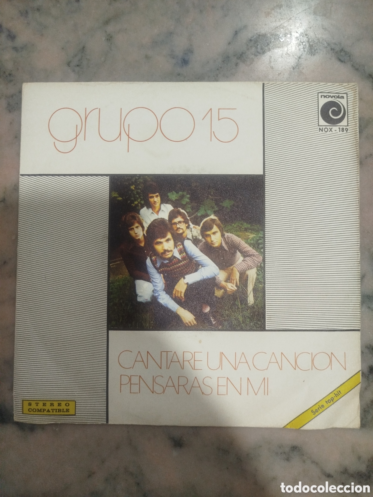Discos de vinilo: GRUPO 15 - CANTARE UNA CANCION 1973
