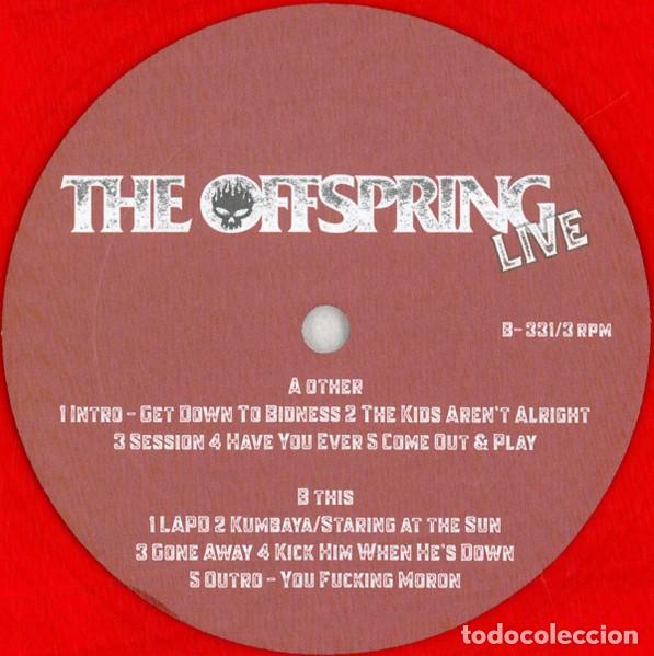 Discos de vinilo: The Offspring &ndash; Live 2 LP - Foto 3