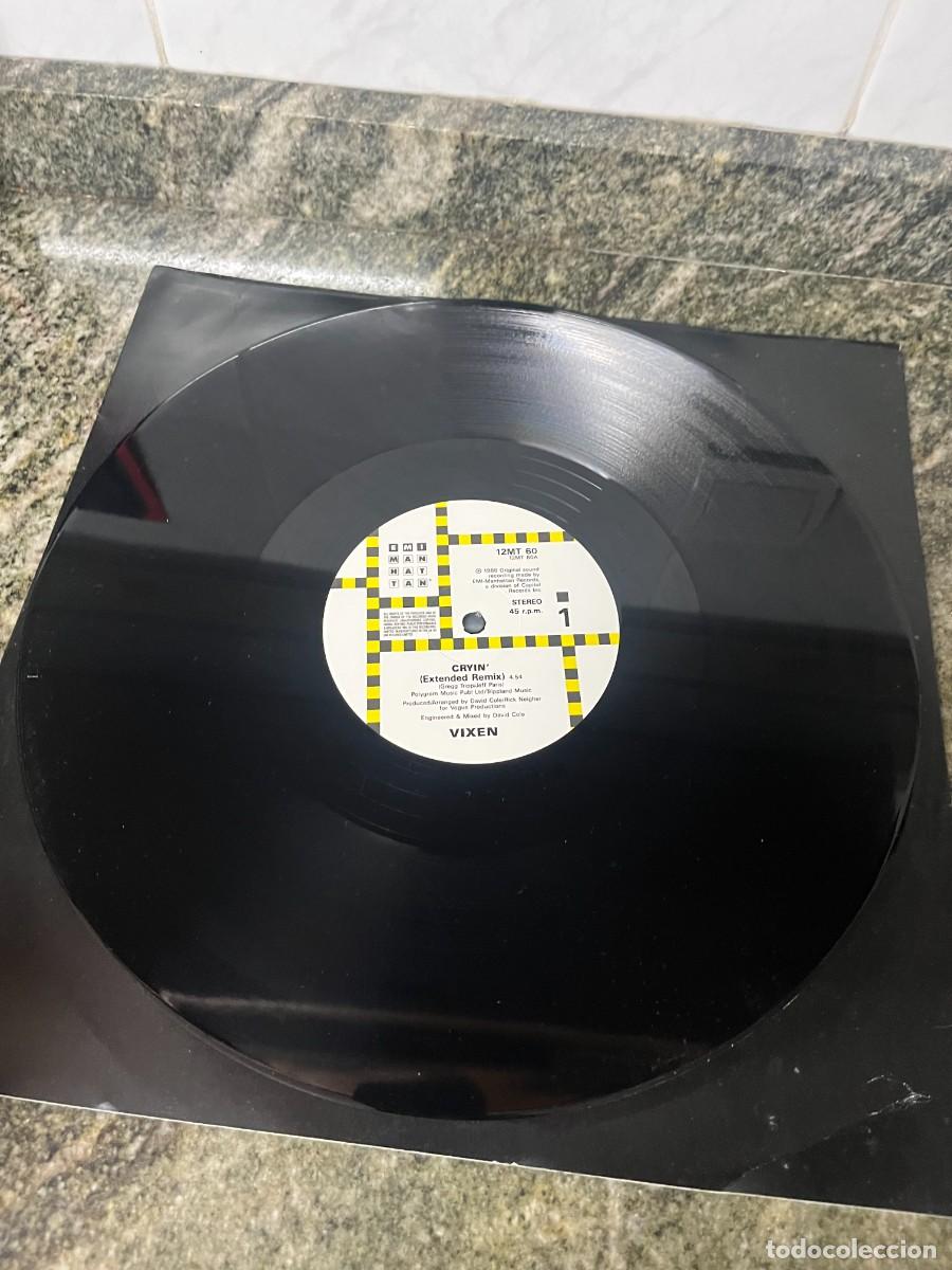 Discos de vinilo: Vixen Cryin MAXI heavy - Foto 2