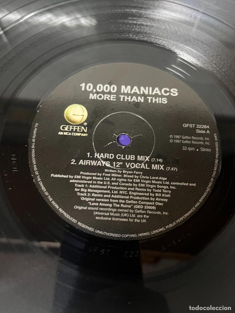 Discos de vinilo: 10,000 Maniacs More Than This - Foto 4