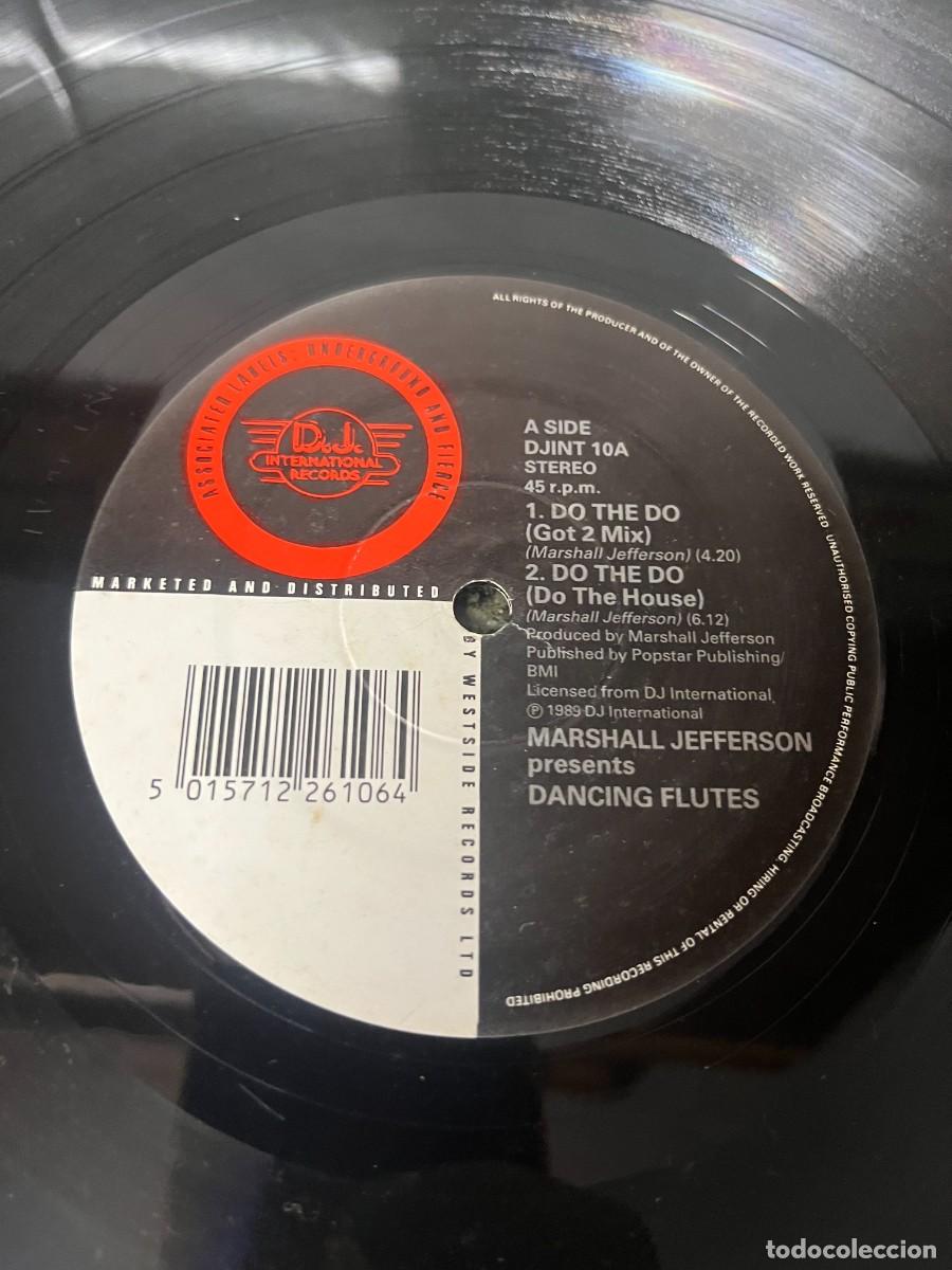 Discos de vinilo: Marshall Jefferson Presents Dancing Flutes Do The Do - Foto 3