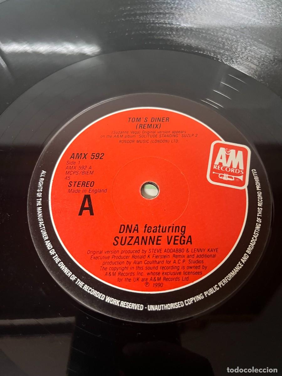Discos de vinilo: D.N.A. Featuring Suzanne Vega Toms Diner (Remix) - Foto 4