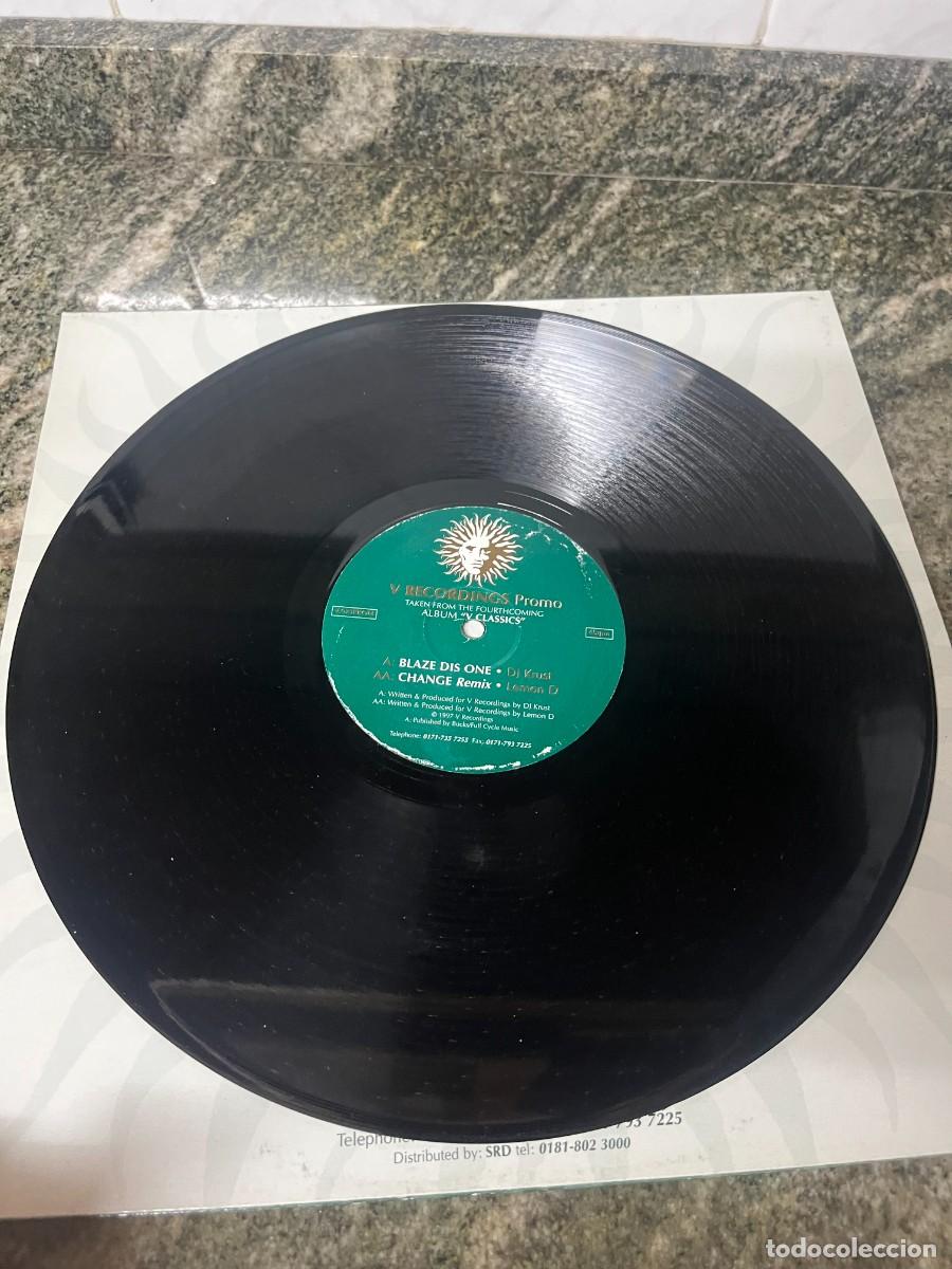 Discos de vinilo: DJ Krust / Lemon D Blaze Dis One / Change (Remix) - Foto 3