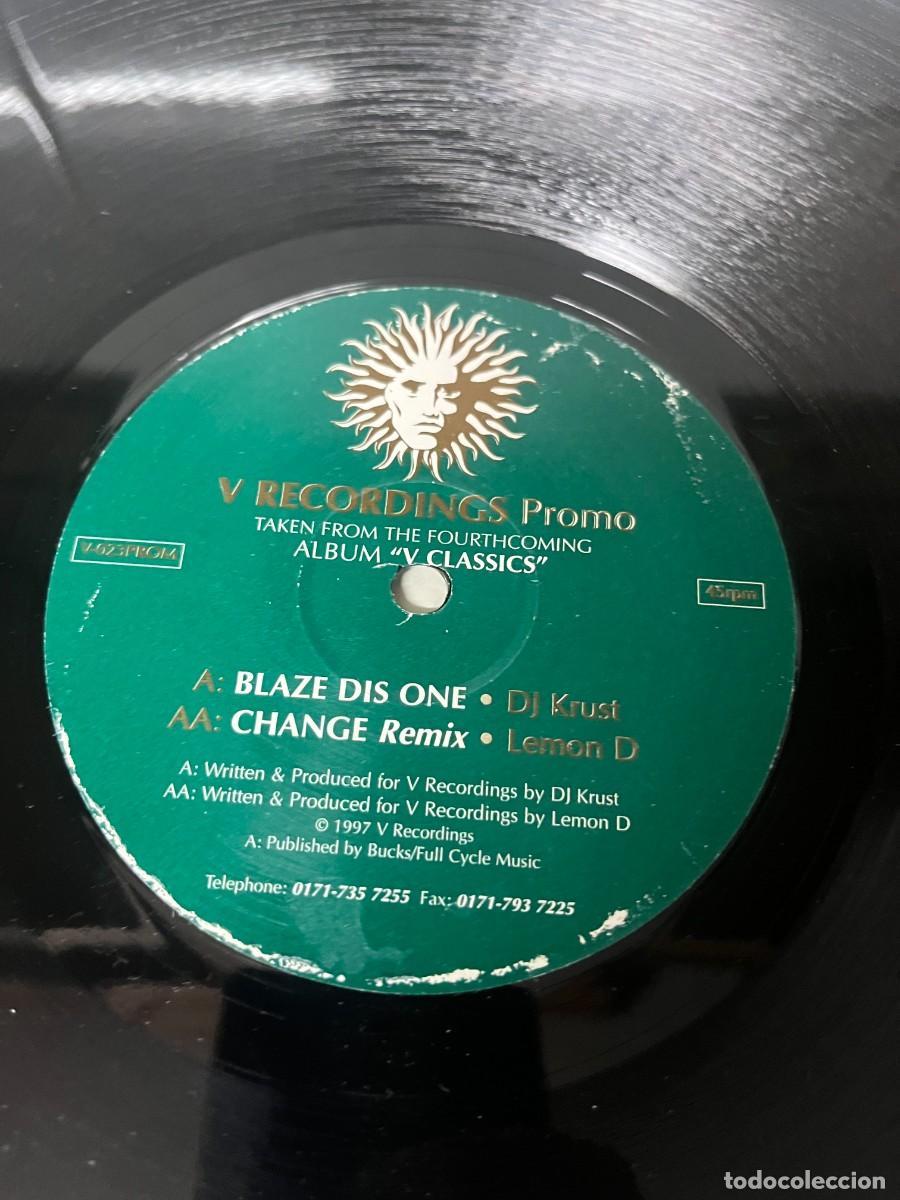 Discos de vinilo: DJ Krust / Lemon D Blaze Dis One / Change (Remix) - Foto 4