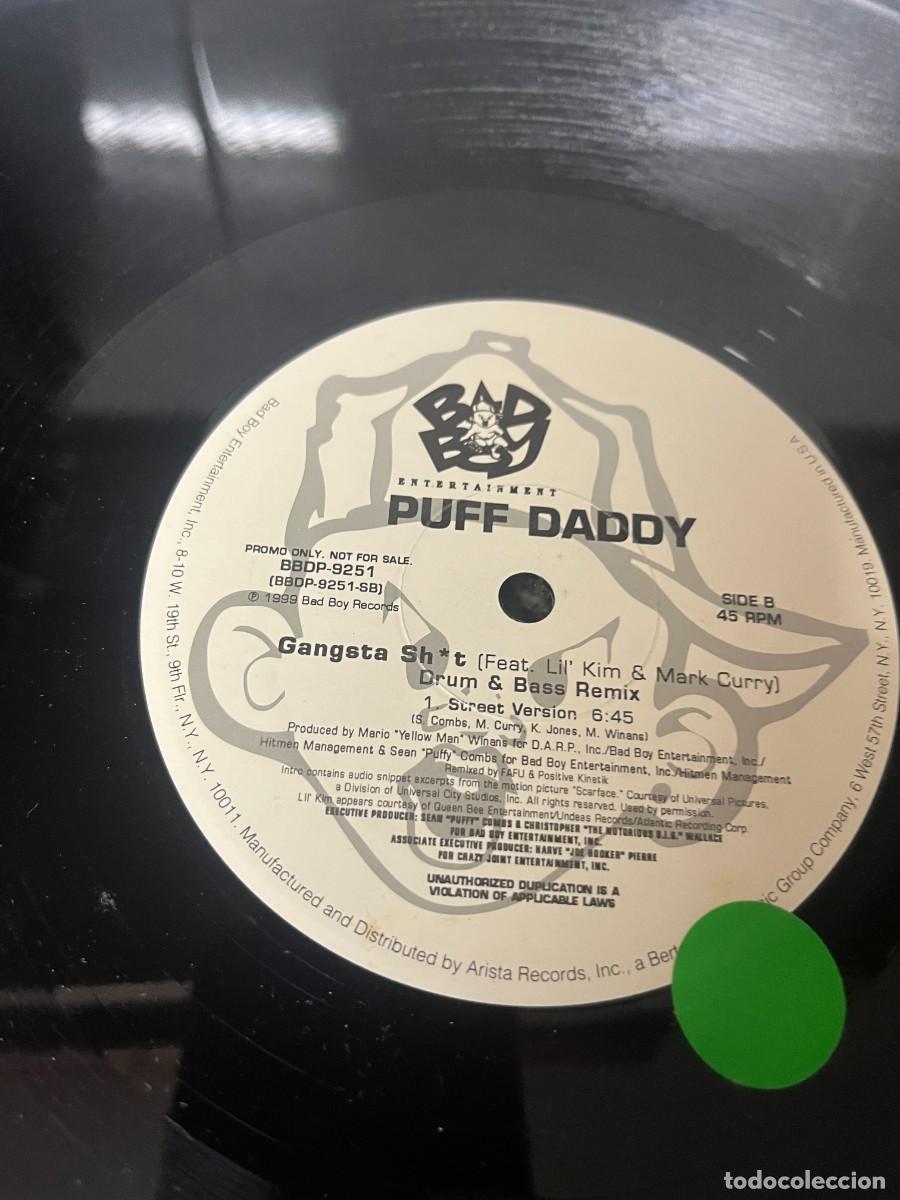 Discos de vinilo: Puff Daddy Gangsta Sh*t - Foto 3