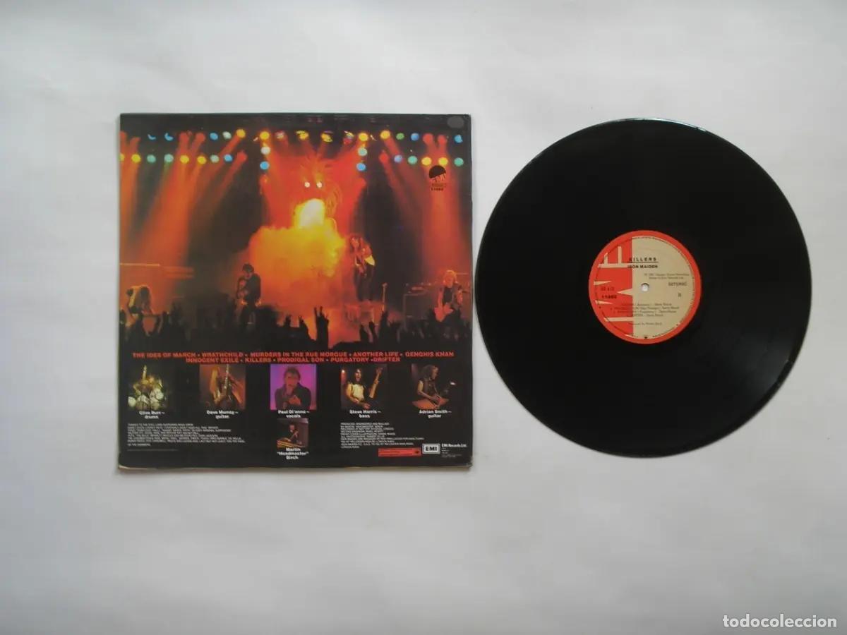 Discos de vinilo: Iron Maiden Killers Disco Lp - Foto 2