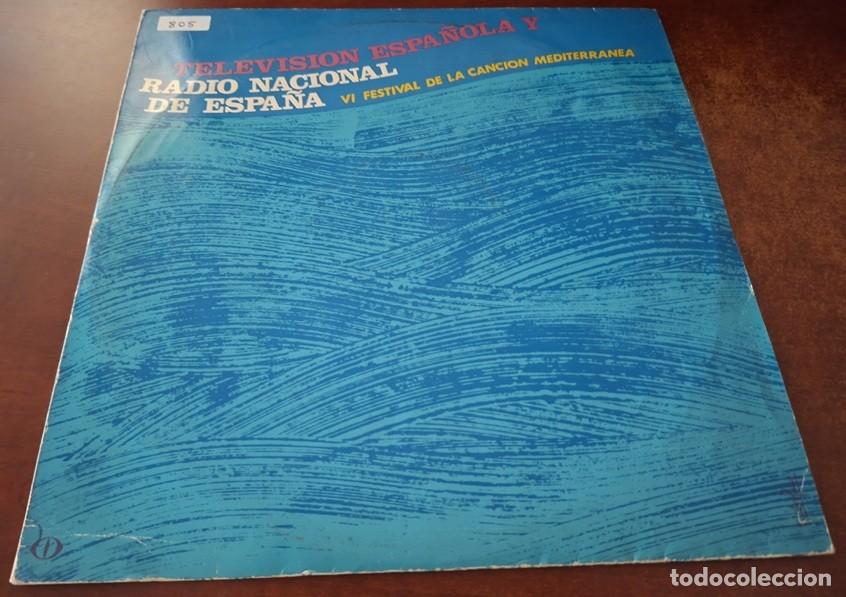 Discos de vinilo: TVE y RNE &ndash; VI Festival de la Canci&oacute;n Mediterr&aacute;nea &ndash; RNE - 1964