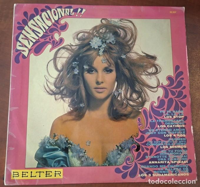 Discos de vinilo: Varios &ndash; Sensacional!! (Ver canciones en foto) &ndash; BELTER 22.227 - 1968