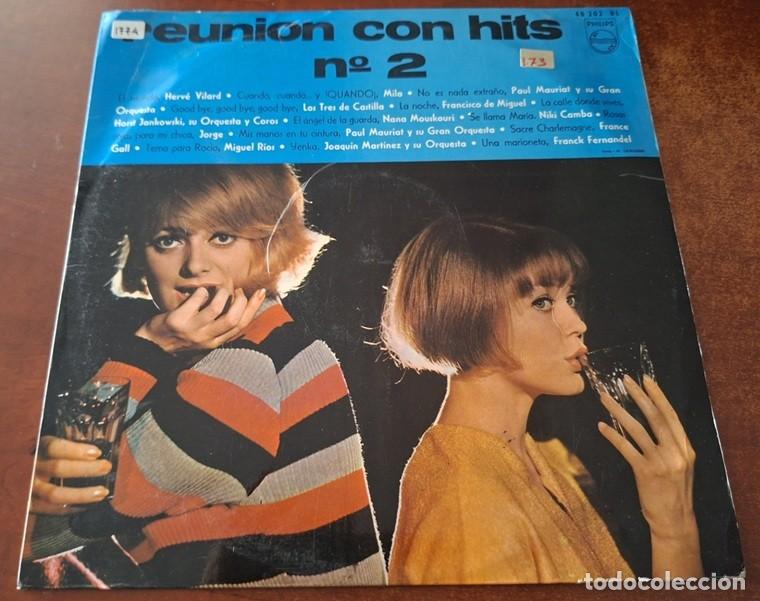 Discos de vinilo: Varios &ndash; Reuni&oacute;n con Hits n&ordm; 2 - (Ver canciones en foto) &ndash; PHILIPS 48 202 BL - 1965