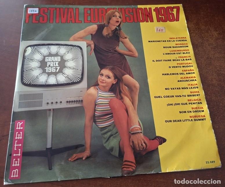 Discos de vinilo: Varios &ndash; Festival de Eurovisi&oacute;n 1967 - (Ver canciones en foto) &ndash; BELTER 22.089 &ndash; 1967