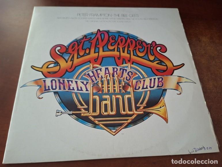 Discos de vinilo: Peter Frampton, Bee Gees y otros &ndash; Sgt. Pepper&rsquo;s (Dos Discos) &ndash; RSO 26 58 128 &ndash; 1978