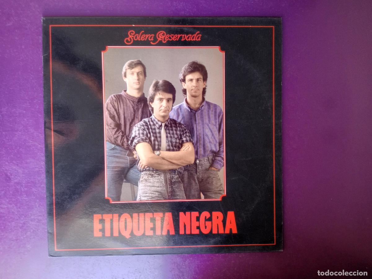 Discos de vinilo: Etiqueta Negra &ndash; Solera Reservada - MINI LP DIAL 1988 - POP ROCK 80'S - DIRIA Q PUESTO UNA VEZ
