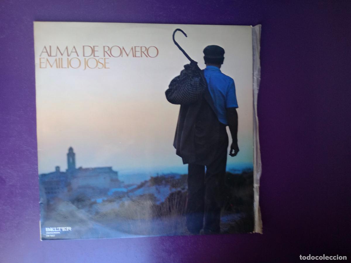 Discos de vinilo: Emilio Jos&eacute; &ndash; Alma De Romero - LP BELTER 1976, MELODICA POP 70'S - MUY POCO USO