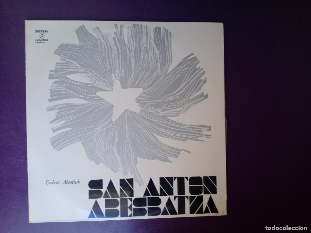 Discos de vinilo: ORFEON San Anton Abesbatza &ndash; Gabon Abestiak - LP COLUMBIA 1972 - FOLK EUSKADI NAVIDAD