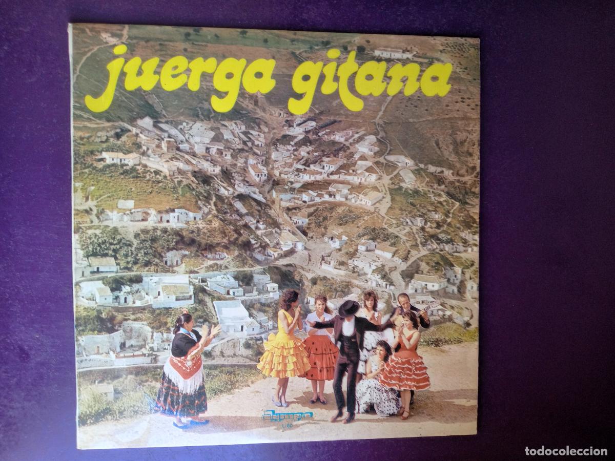 Discos de vinilo: Mar&iacute;a &rdquo;La Canastera&rdquo; Y Su Conjunto &ndash; Juerga Gitana - LP OLYMPO 1972 - FLAMENCO