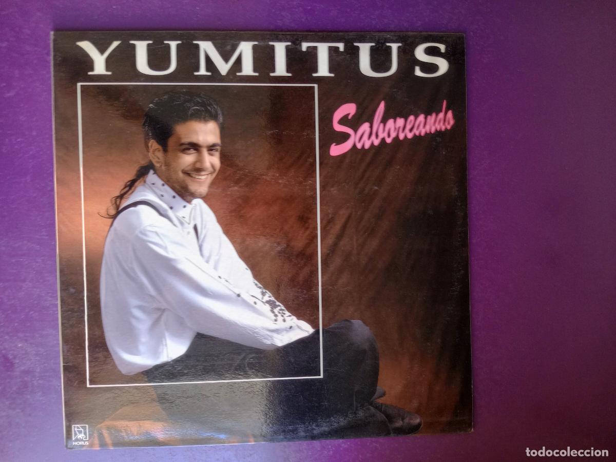 Discos de vinilo: YUMITUS &ndash; SABOREANDO - LP HORUS 1992 - NUEVA RUMBA CATALANA, PAYOYA, PERET, MANZANITA, BENAVENT