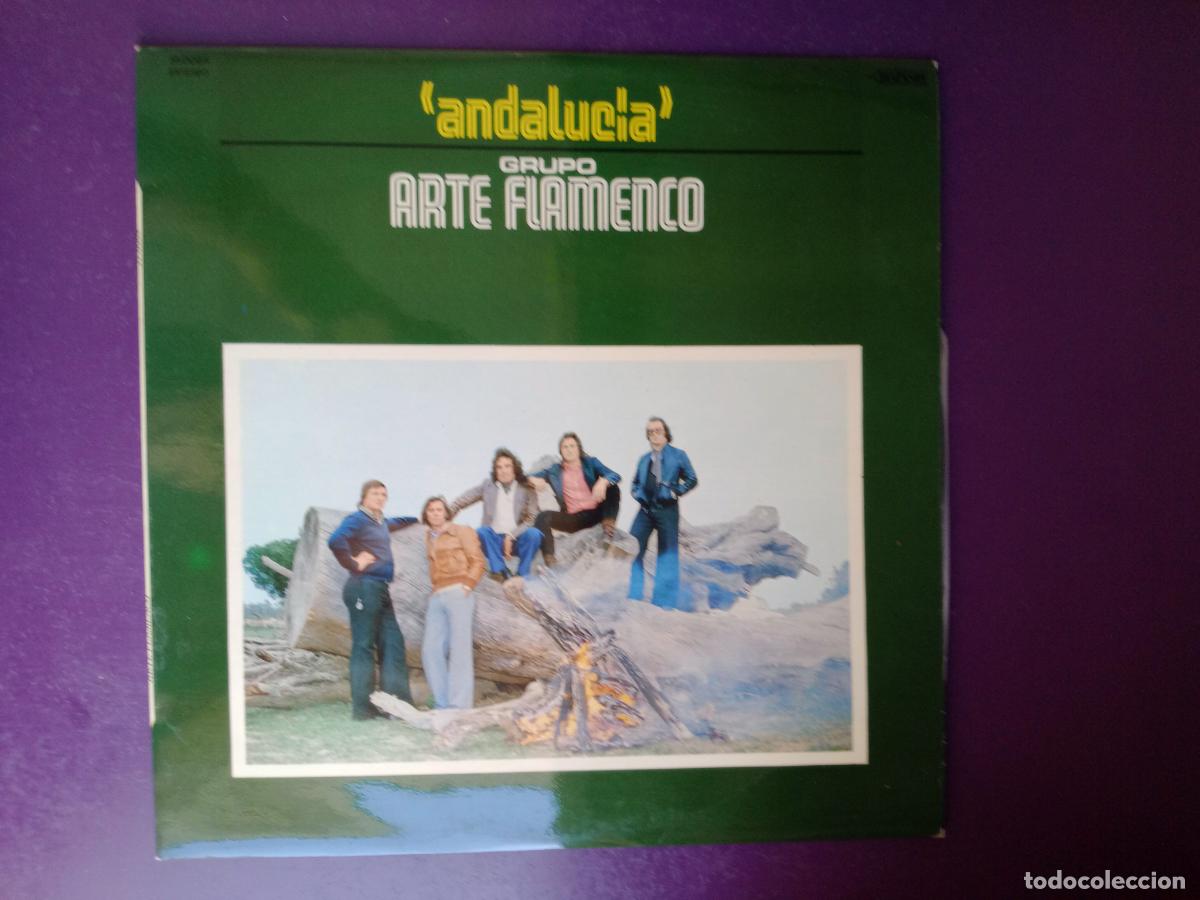 Discos de vinilo: Grupo Arte Flamenco &lrm;&ndash; Andalucia - LP DIAPASON 1980 - SIN USO, RUMBAS Y SEVILLANAS 70'S