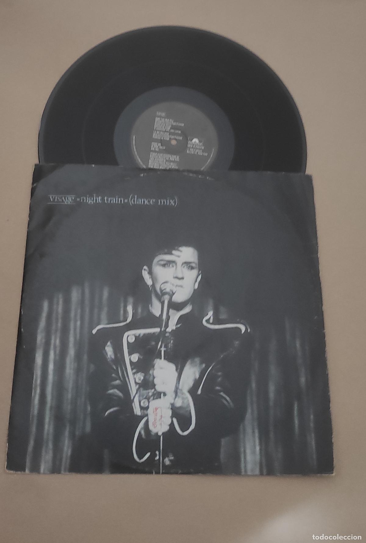 Discos de vinilo: Visage &ndash; Night Train -MAXI-ORIGINAL-INGLES-1982-