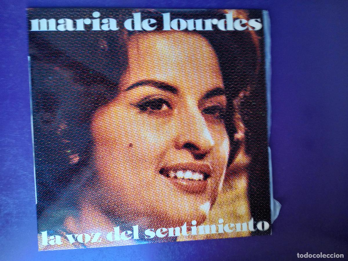 Discos de vinilo: maria de lourdes - la voz del sentimiento - LP CBS 1973 - MEXICO FOLK, RANCHERAS, BOLEROS