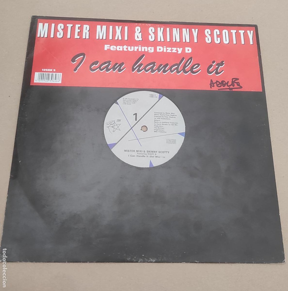 Discos de vinilo: Mister Mixi & Skinny Scotty Featuring Dizzy D &ndash; I Can Handle It-MAXI-