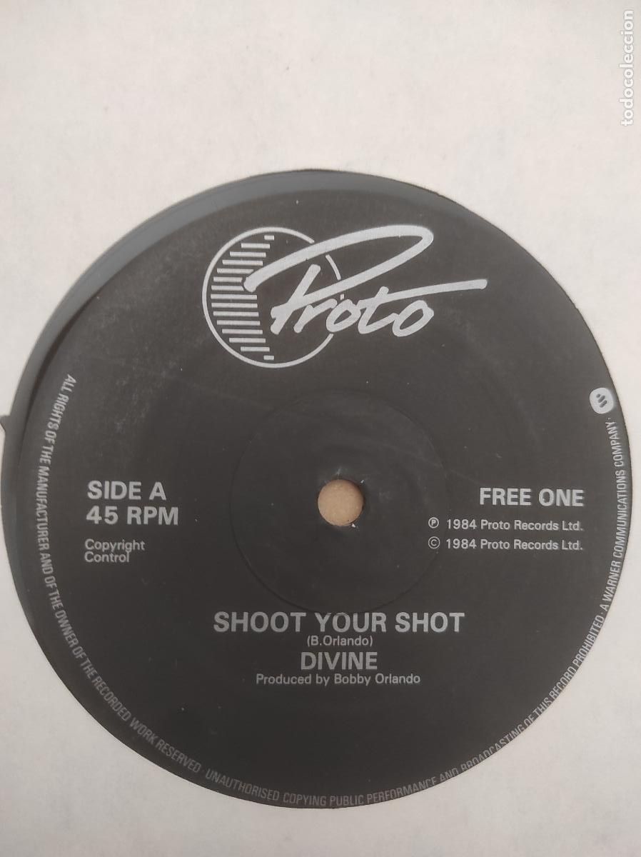 Discos de vinilo: divine shoot your shot-MAXI-GENERIC COVER- - Foto 1