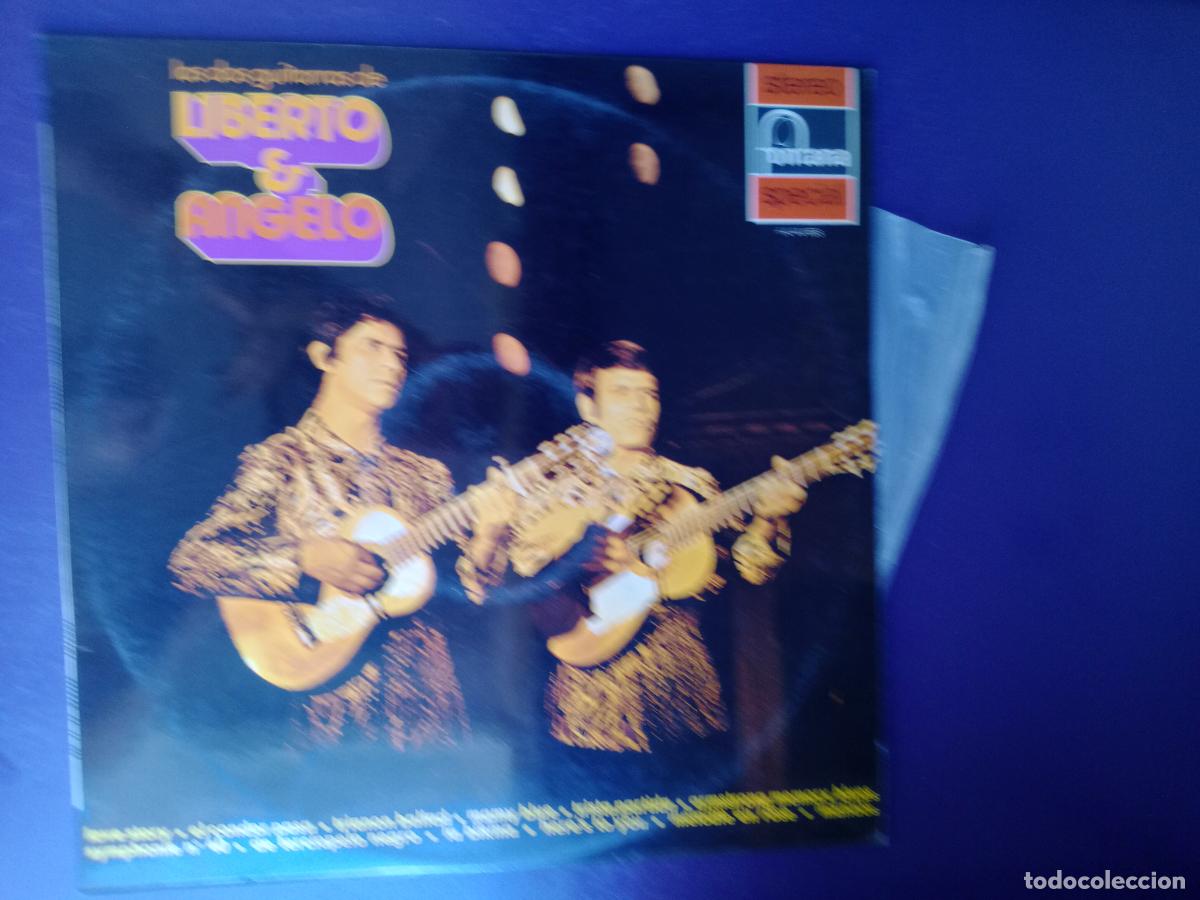 Discos de vinilo: Las Dos Guitarras De Liberto & Angelo - LP FONTANA 1971 - LOUNGE LATIN 70'S - SIN APENAS USO