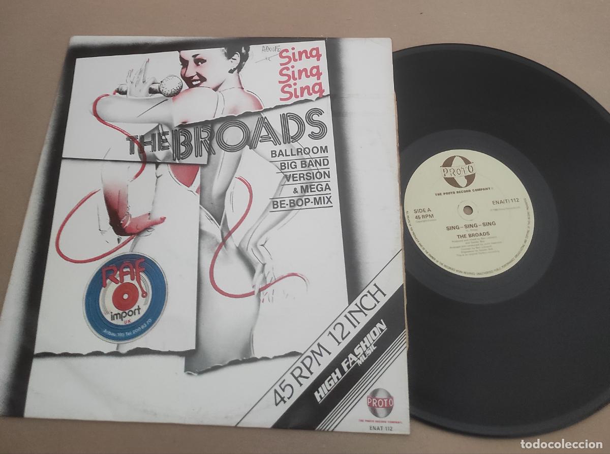 Discos de vinilo: The Broads &ndash; Sing Sing Sing-MAXI-