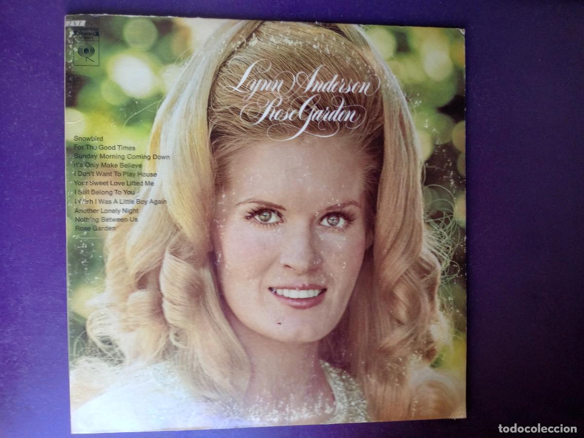 Discos de vinilo: Lynn Anderson &ndash; Rose Garden - LP COLUMBIA 1971 - COUNTRY POP AMERICANA - EDICION USA SIN APENAS USO