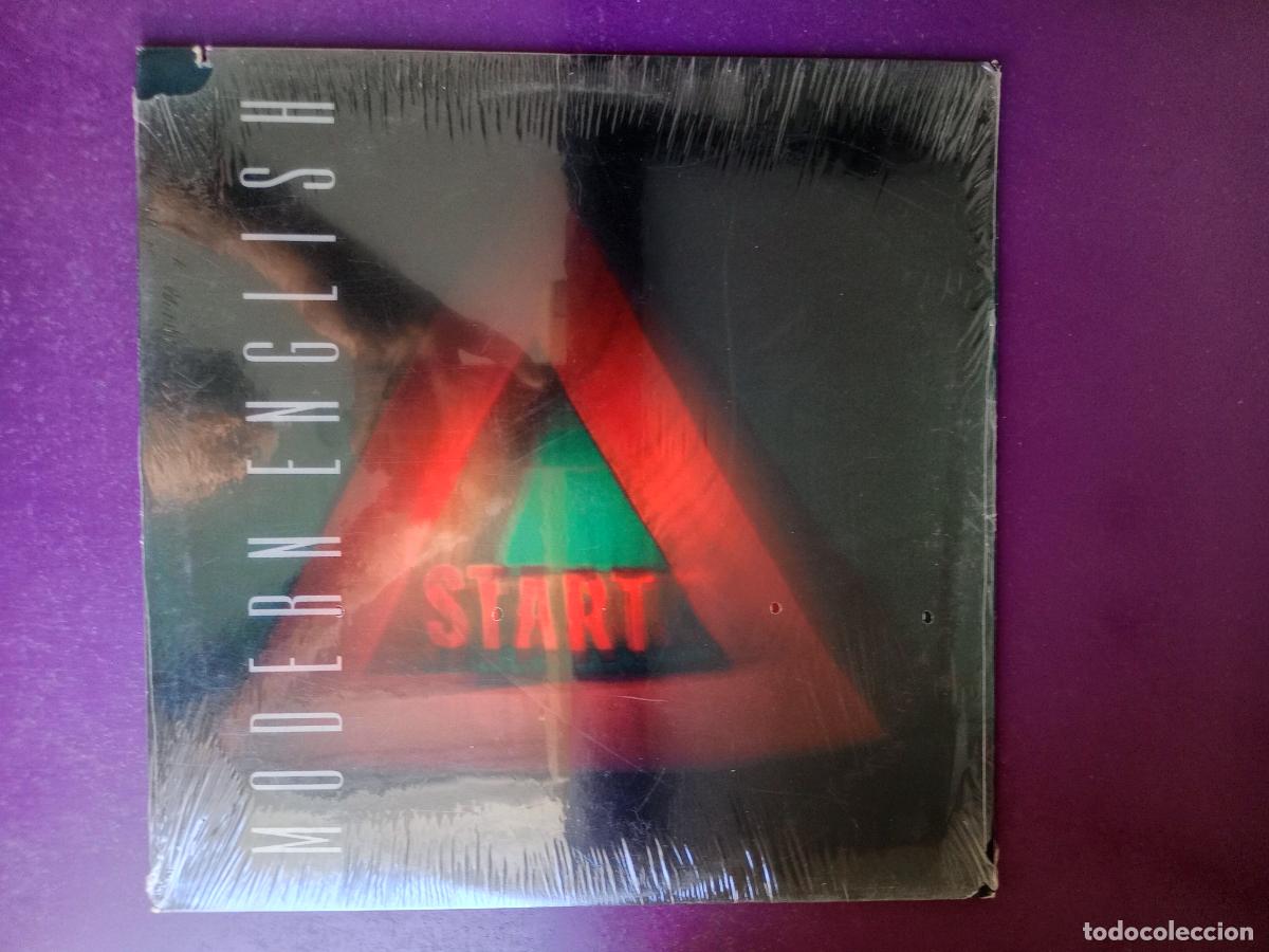 Discos de vinilo: Modern English &ndash; Stop Start - LP SIRE 1986 - NEW WAVE, SYNTH POP- EDICION USA SIN APENAS USO