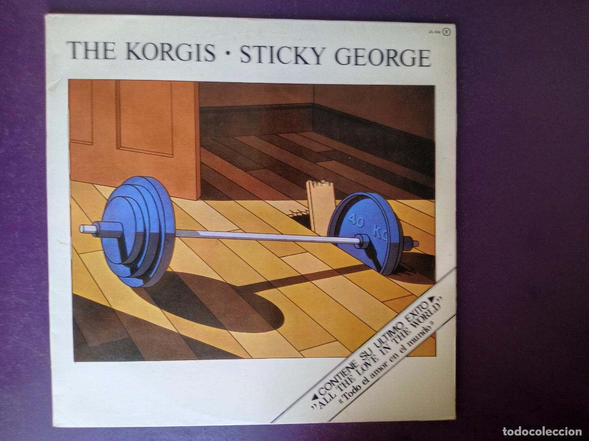 Discos de vinilo: THE KORGIS &ndash; STICKY GEORGE - LP ZAFIRO RIALTO 1981 - ELECTRONICA POP 80'S - SIN USO