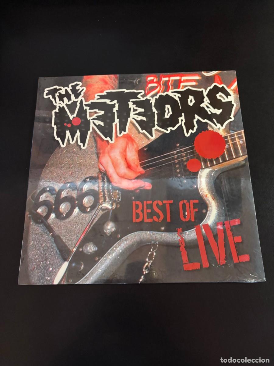 Discos de vinilo: The Meteors Best Of Live Disco de vinilo primera edicion LP 12&rdquo; fenech psychobilly