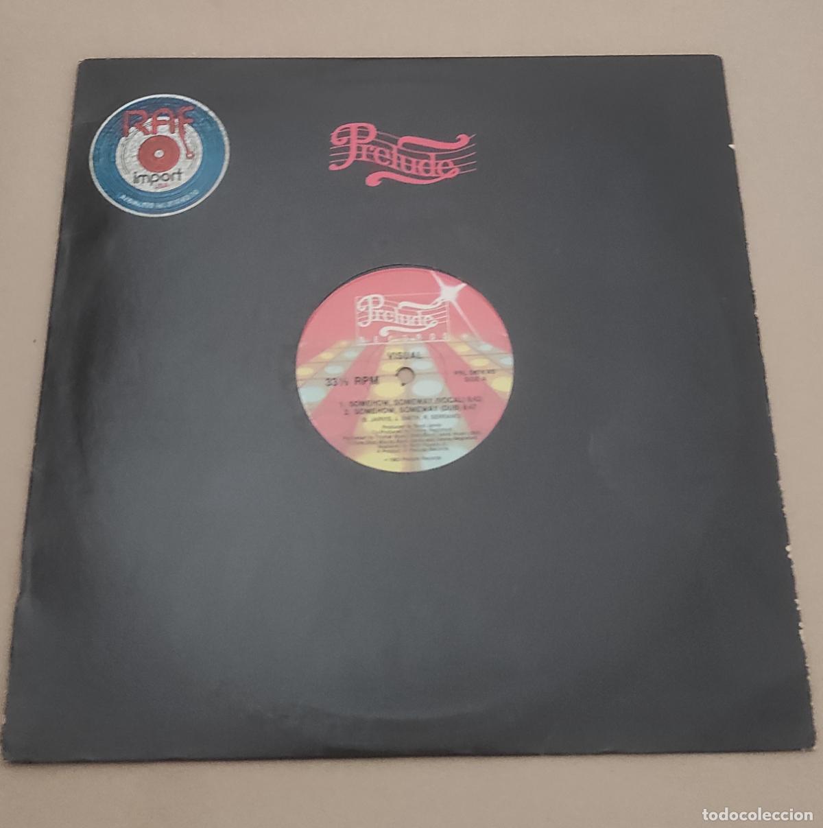 Discos de vinilo: Visual &lrm;&ndash; Somehow, Someway-MAXI-ORIGINA-EDICION AMERICANA-