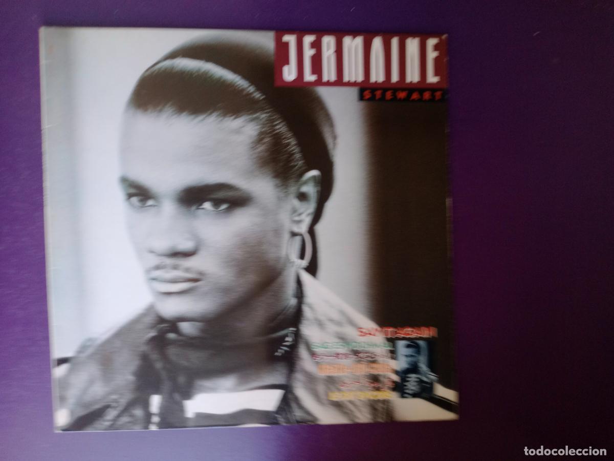Discos de vinilo: Jermaine Stewart &ndash; Say It Again - LP VIRGIN 1987 - ELECTRONICA FUNK - SIN APENAS USO