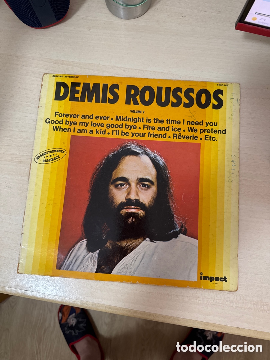 Discos de vinilo: DISCO VINILO DEMIS ROUSSOS VOLUME 2 1975